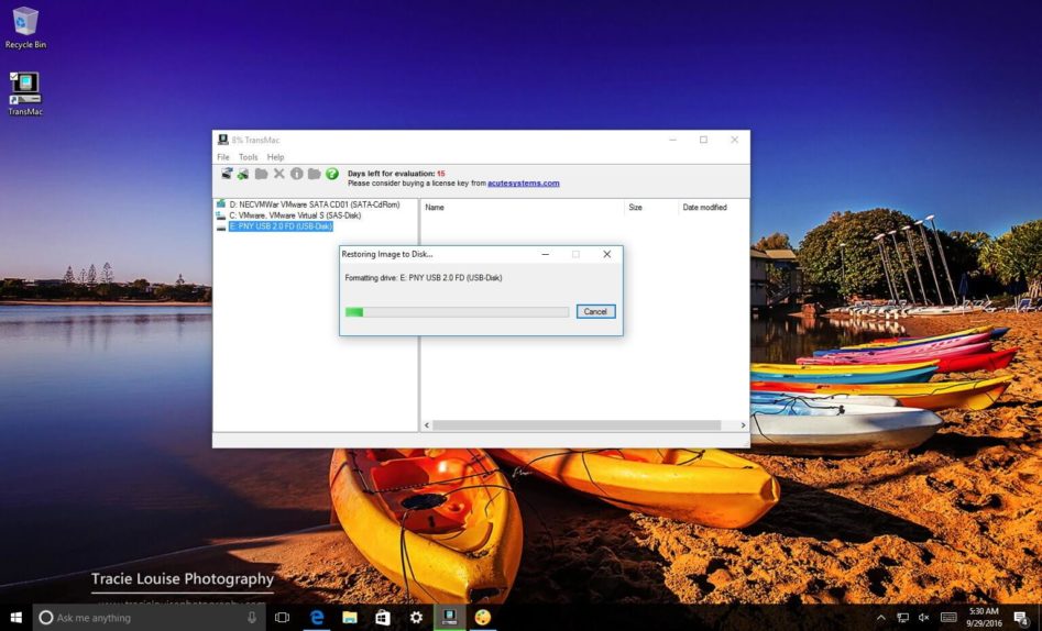 instal windows on usb for mac